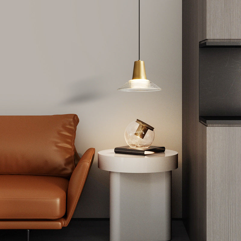 Valentina Minimalistisch Glas Pendelleuchte Wohnzimmer Schlafzimme
