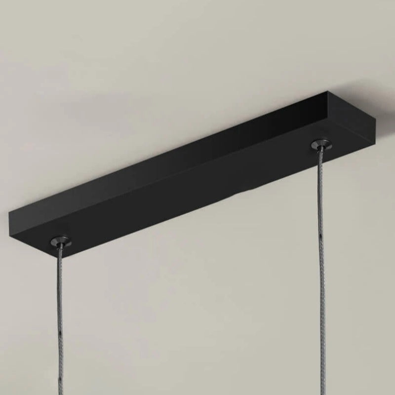 Arisha Modern LED Pendelleuchte Gold/Schwarz Metall Ess/Wohnzimmer