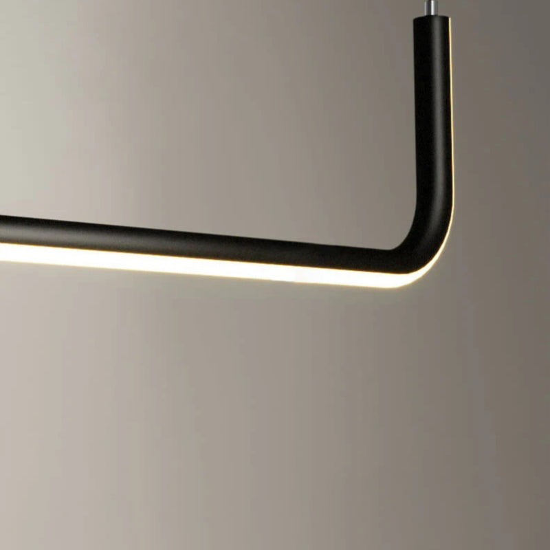 Arisha Modern LED Pendelleuchte Gold/Schwarz Metall Ess/Wohnzimmer