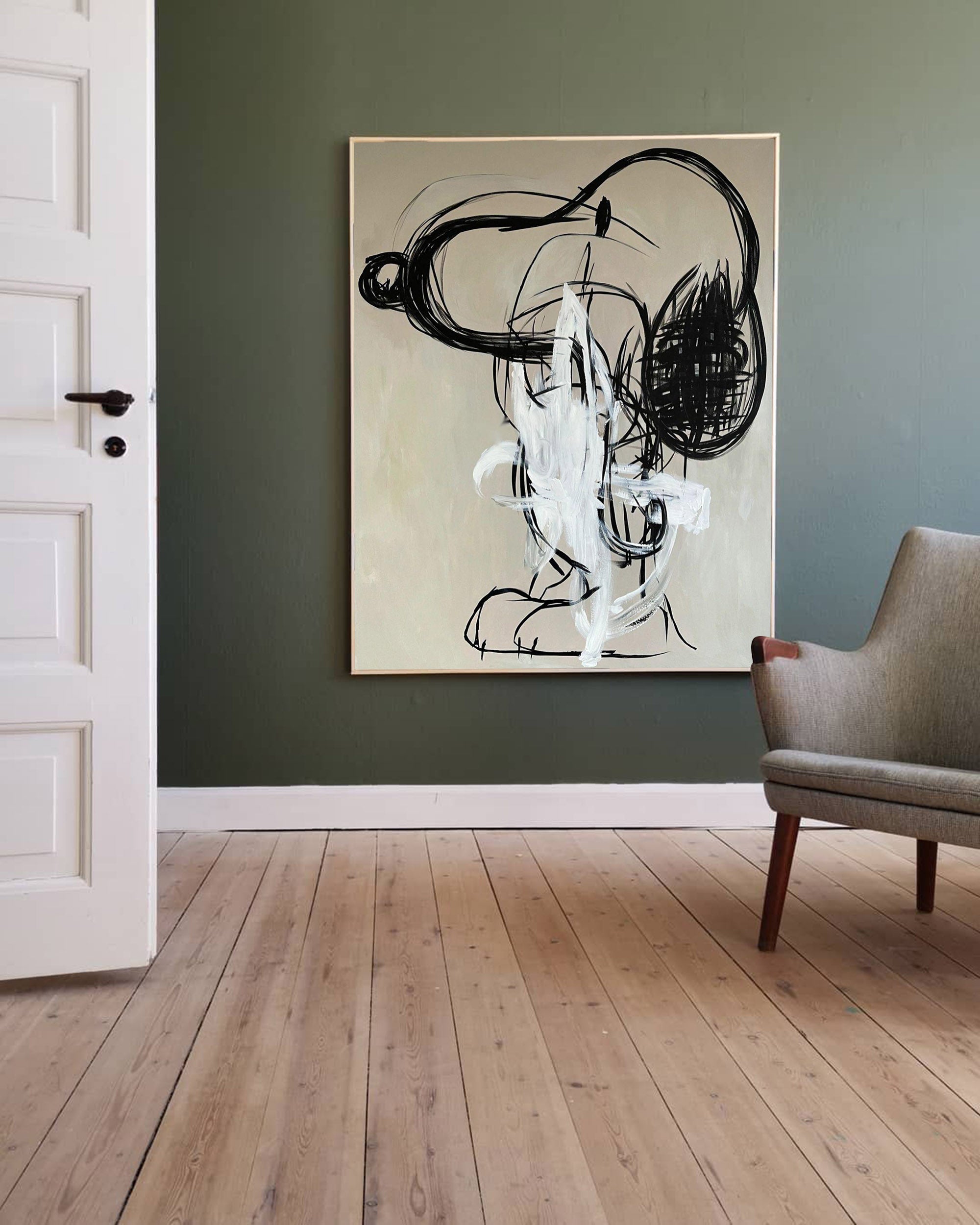 Scout Abstrakte Graffiti Kunst - Letslighting