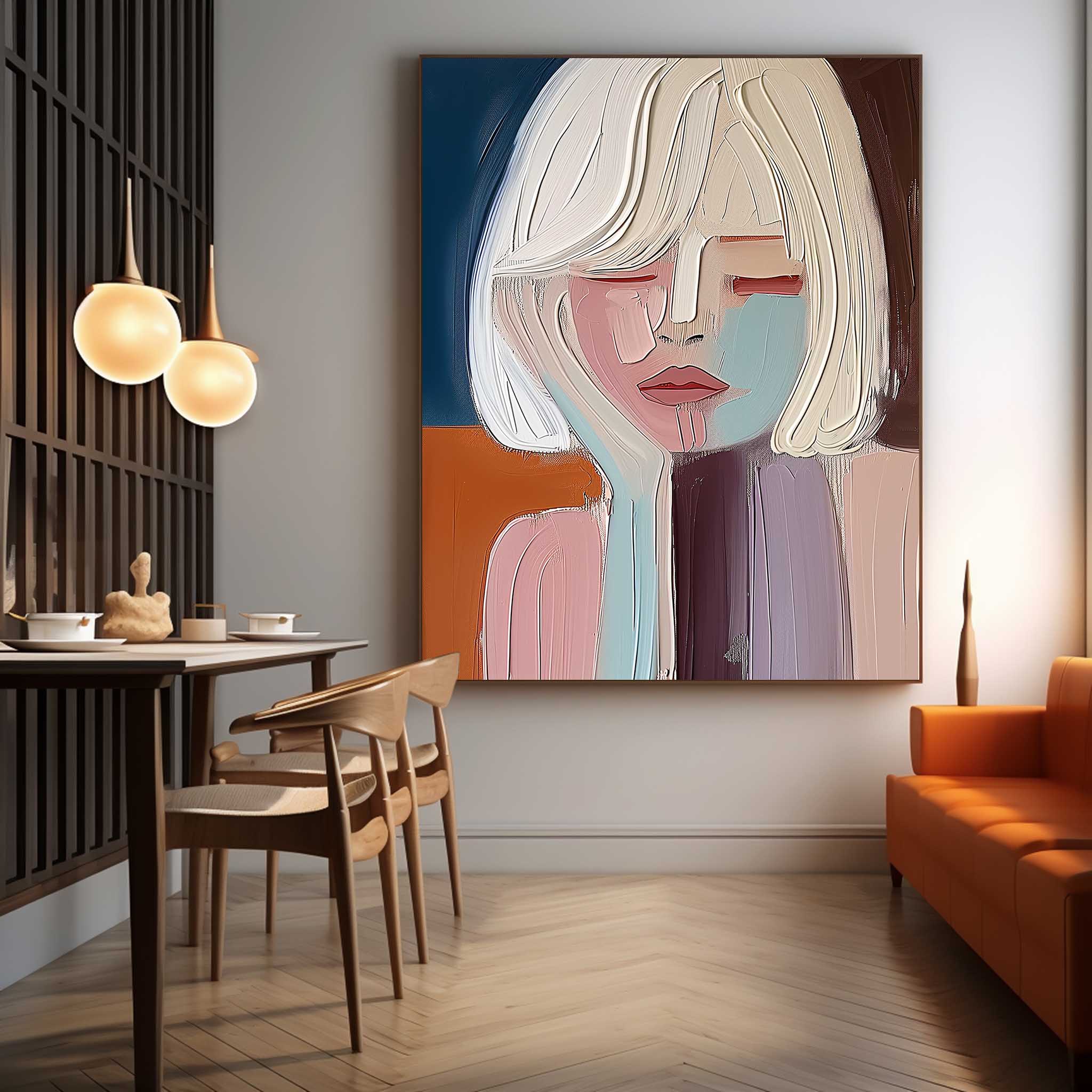 Alina Putzkunst Struktur Gemälde - Letslighting