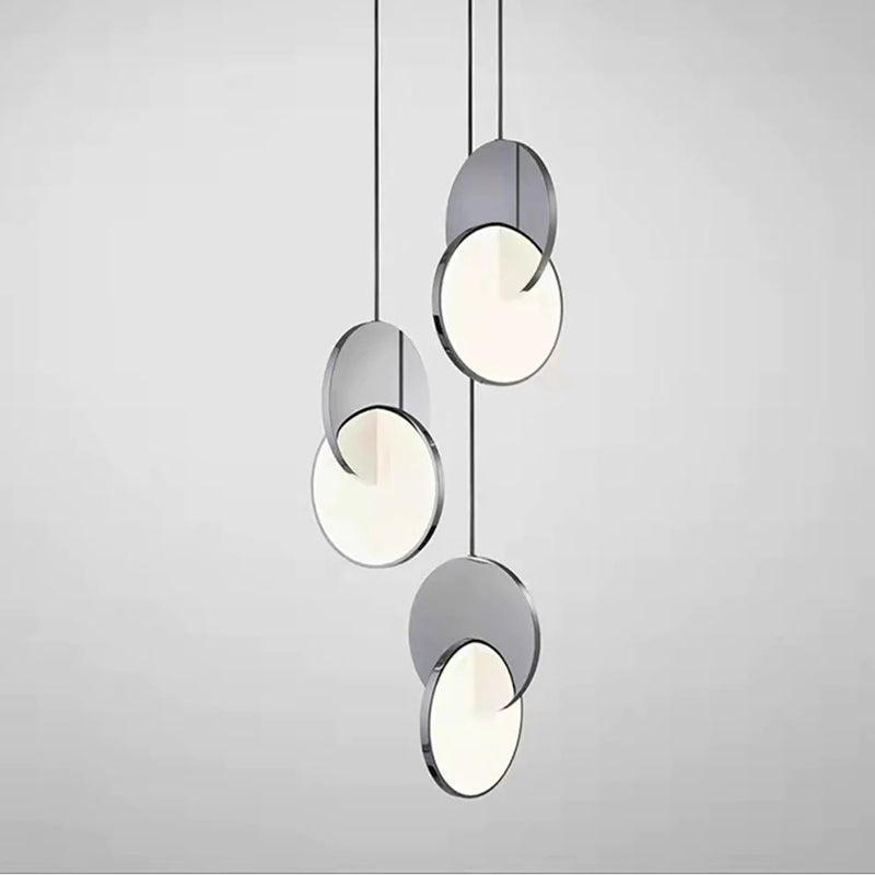 Arisha Modern LED Pendelleuchte Gold/Silver Schlaf/Wohn/Esszimmer Metall-Letslighting