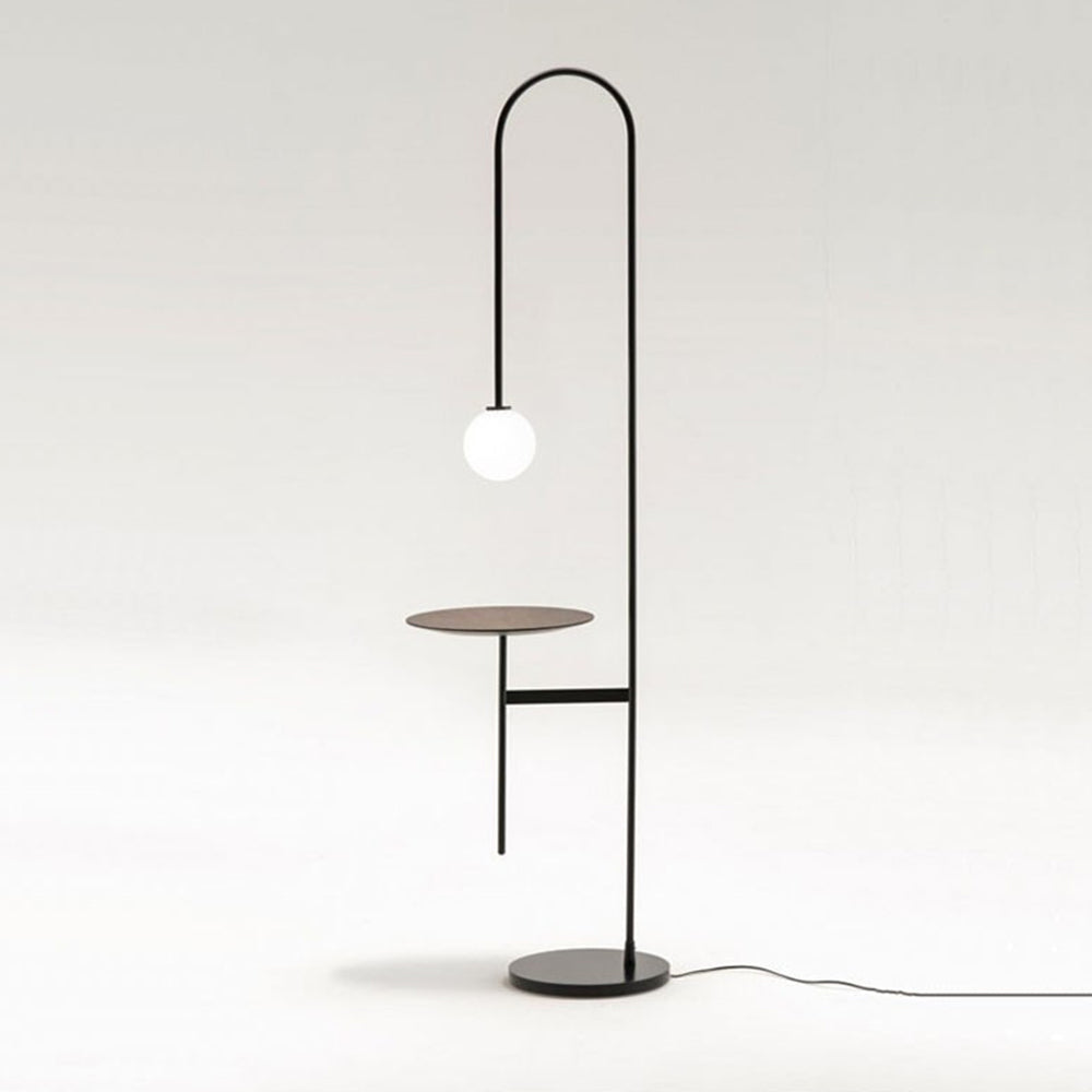 Valentina Modern Stehleuchte Warmweiß/Neutralweiß Wohn/Arbeitszimmer Eisen&Glas