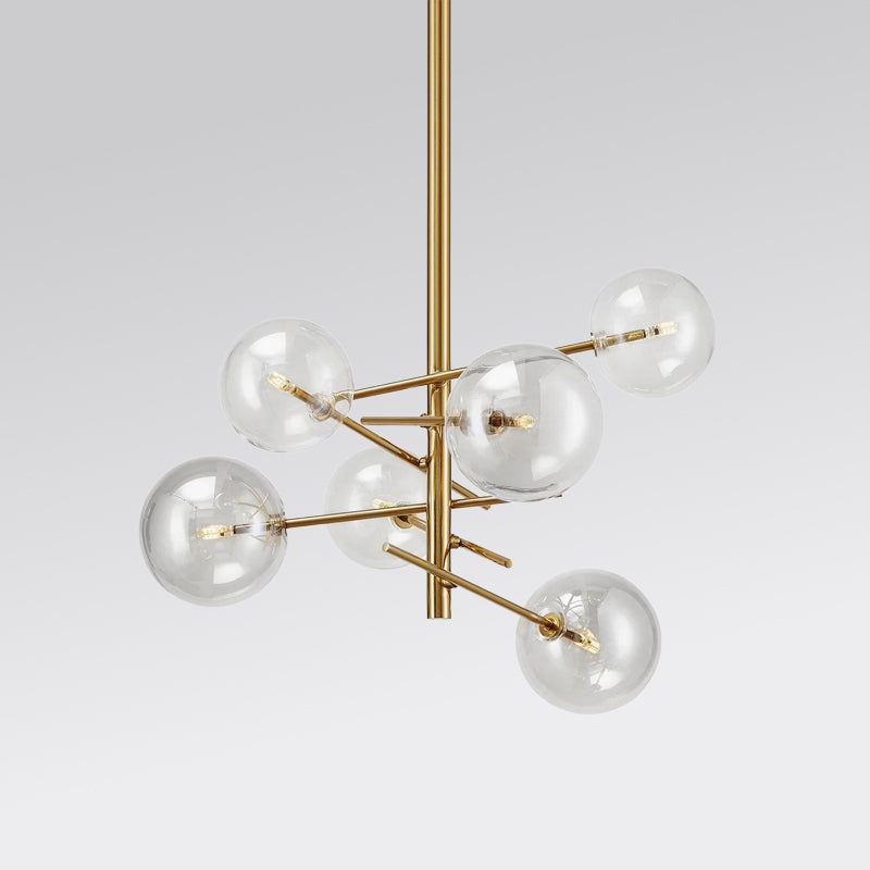 Lustra LED Klarer Kristall Kronleuchter-Letslighting