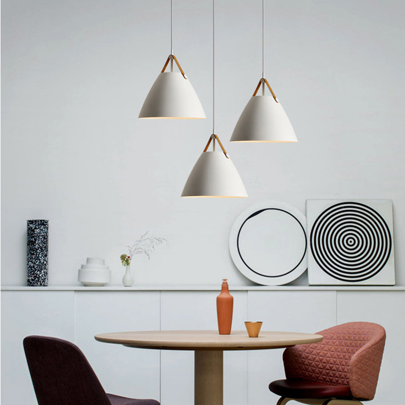 Arisha Minimalistische Cluster-Pendelleuchte, 3 Farben, LED