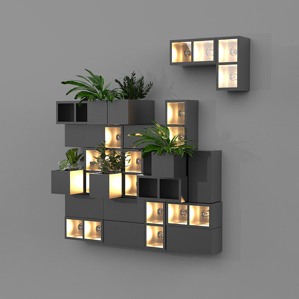 Ray Würfel Außenwandleuchte, 11 Stile Metall Glas