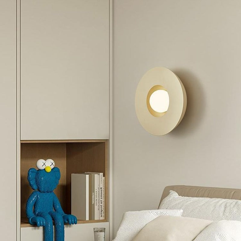 Arisha Modern LED Innenwandleuchte Glas Wohnzimmer