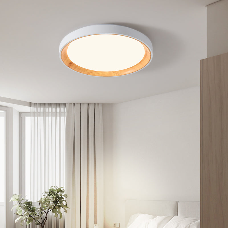 Arisha Modern LED Deckenleuchte Schwarz Holz Küche Wohnzimmer-Letslighting