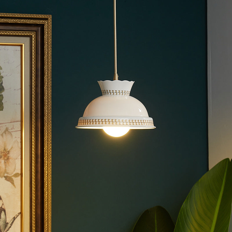 Valentina Modern LED Pendelleuchte Keramik Schlaf/Wohnzimmer
