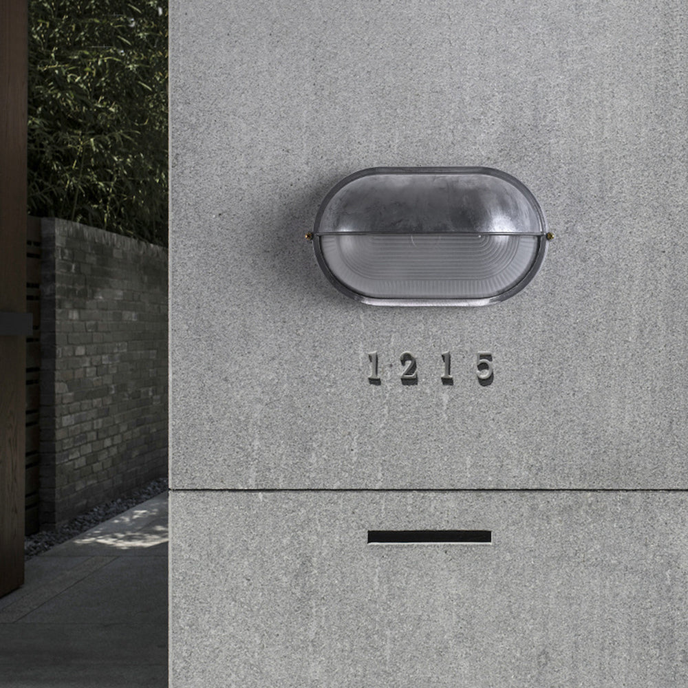 Ray Wasserdichte Wandleuchte Modern Innen Außen, 3 Farben, Metall Glas