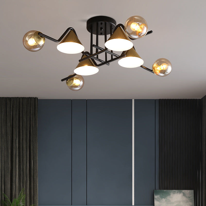 Arisha Design LED Deckenleuchte Schlafzimmer/Wohnzimmer