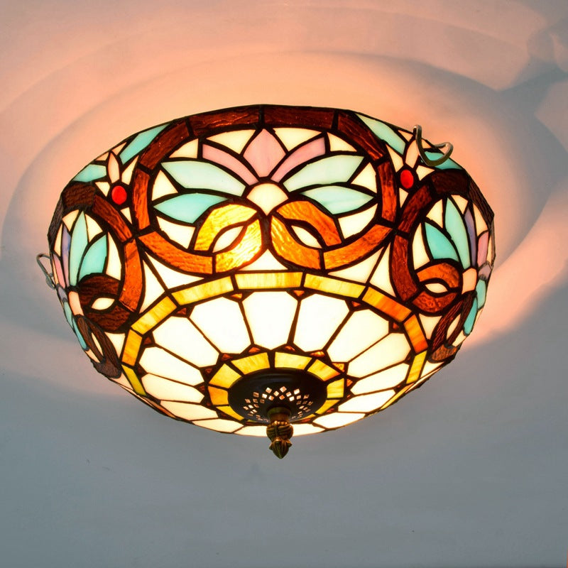 Arisha Designer LED Deckenleuchte Metall Glas Schlafzimmer