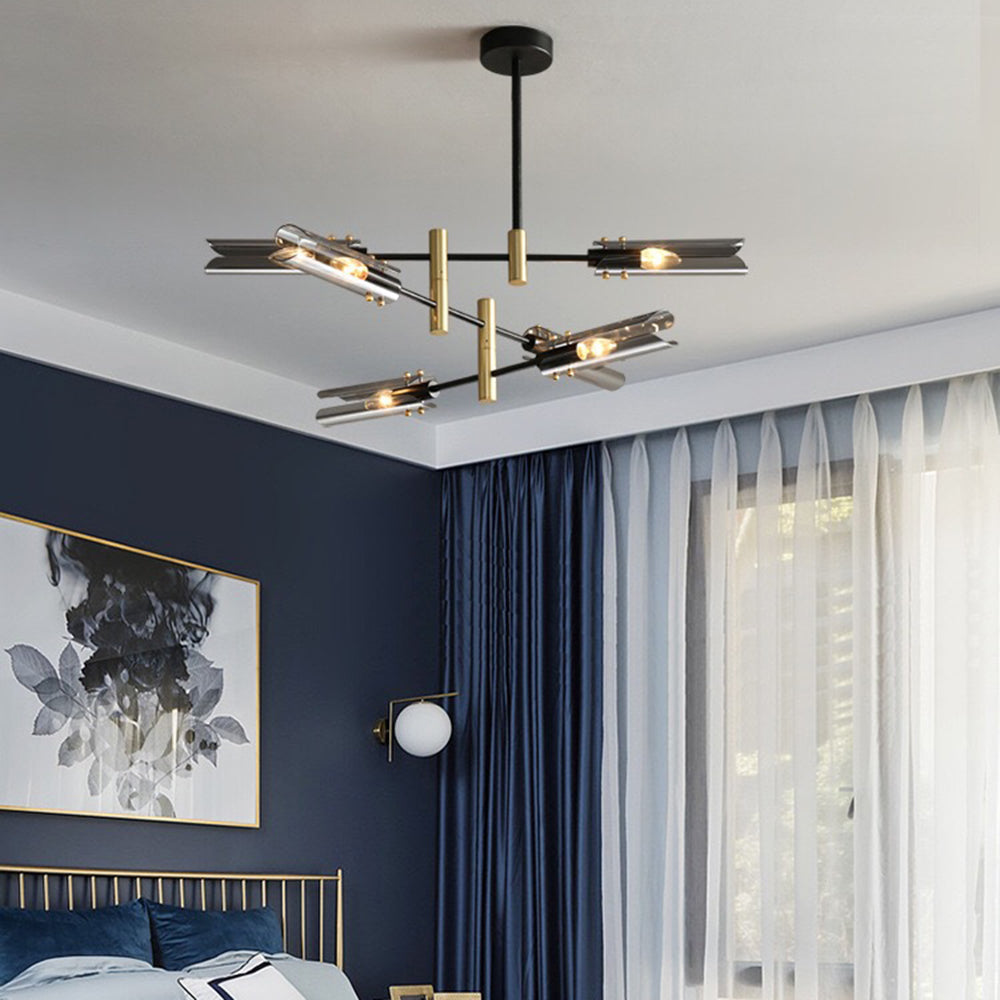 Arisha Deckenleuchte Farbe Temperatur Schaltbar, 4/6/8 Kopf