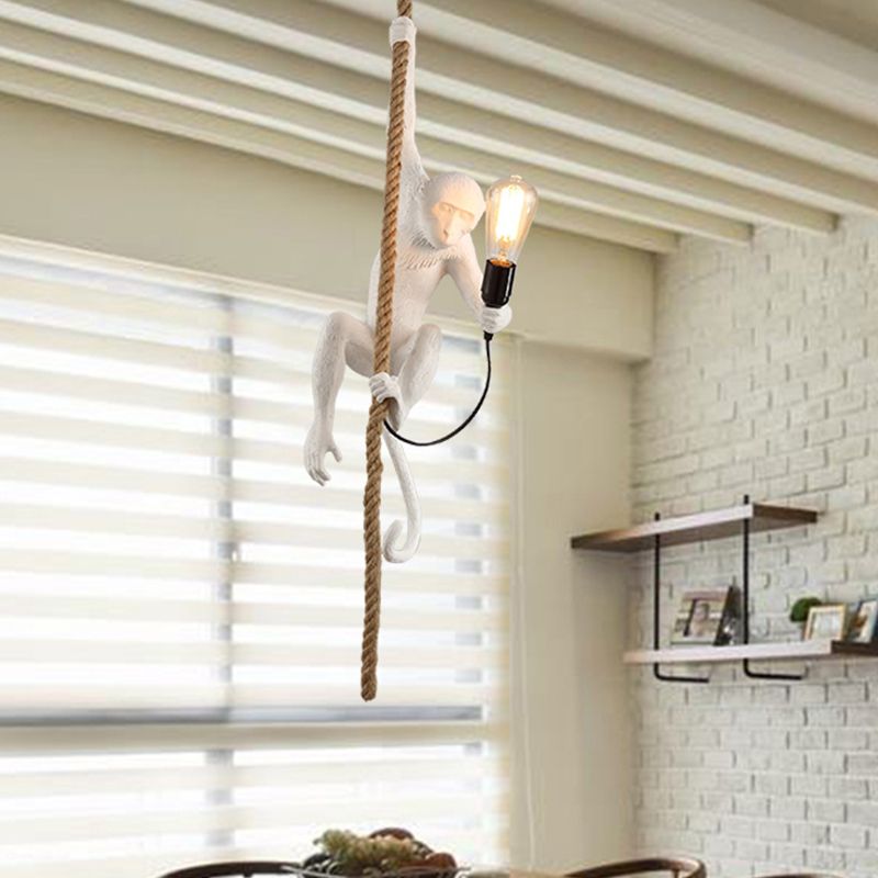 Silva Retro LED Pendelleuchte Harz Wohnzimmer Esszimmer Schlafzimmer