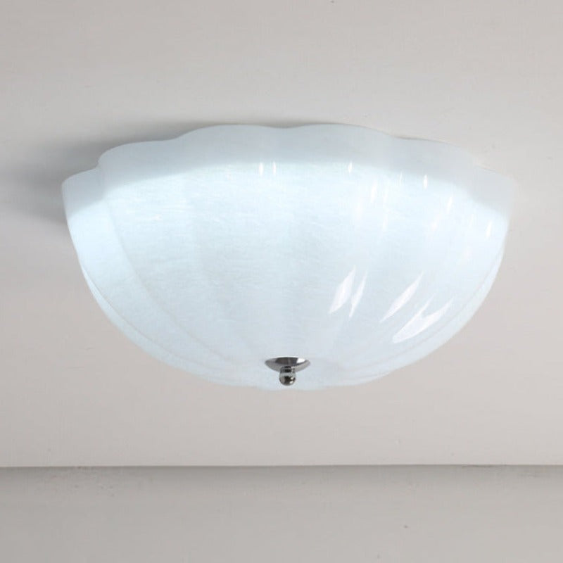 Arisha Modern Design LED Deckenleuchte Weiß Glas Ess Schlafzimmer-Letslighting