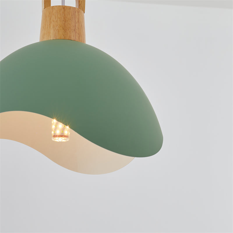 Valentina Design LED Pendelleuchte Schwarz Schlafzimmer/Esszimmer Metall