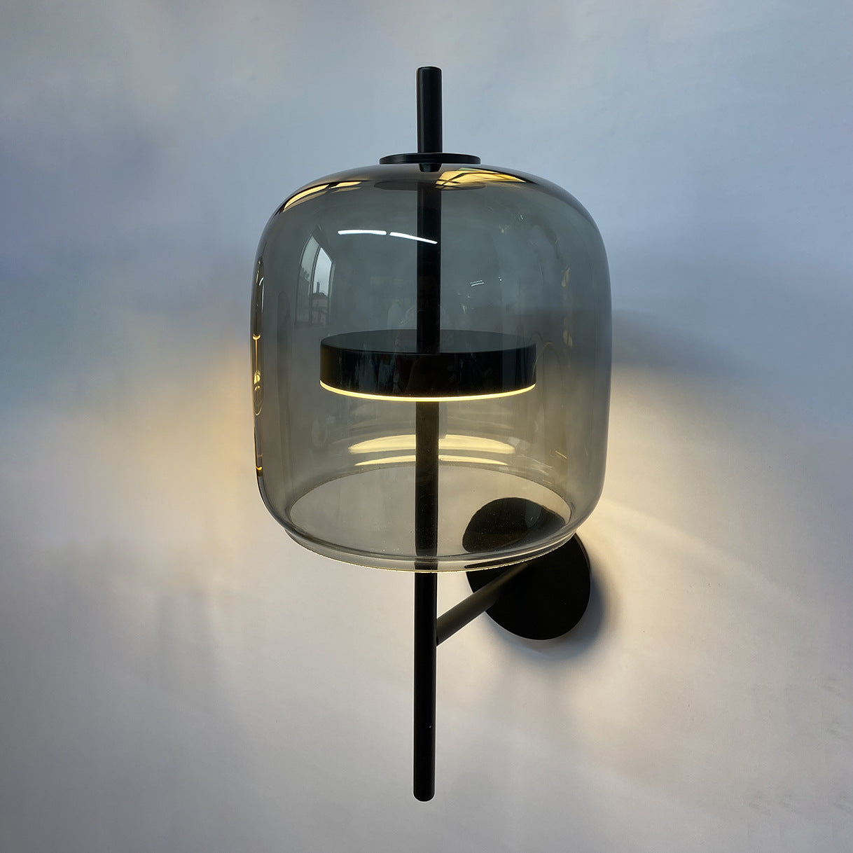 Arisha Moderne Innenbereich Wandleuchte Metall Glas Schlafzimmer