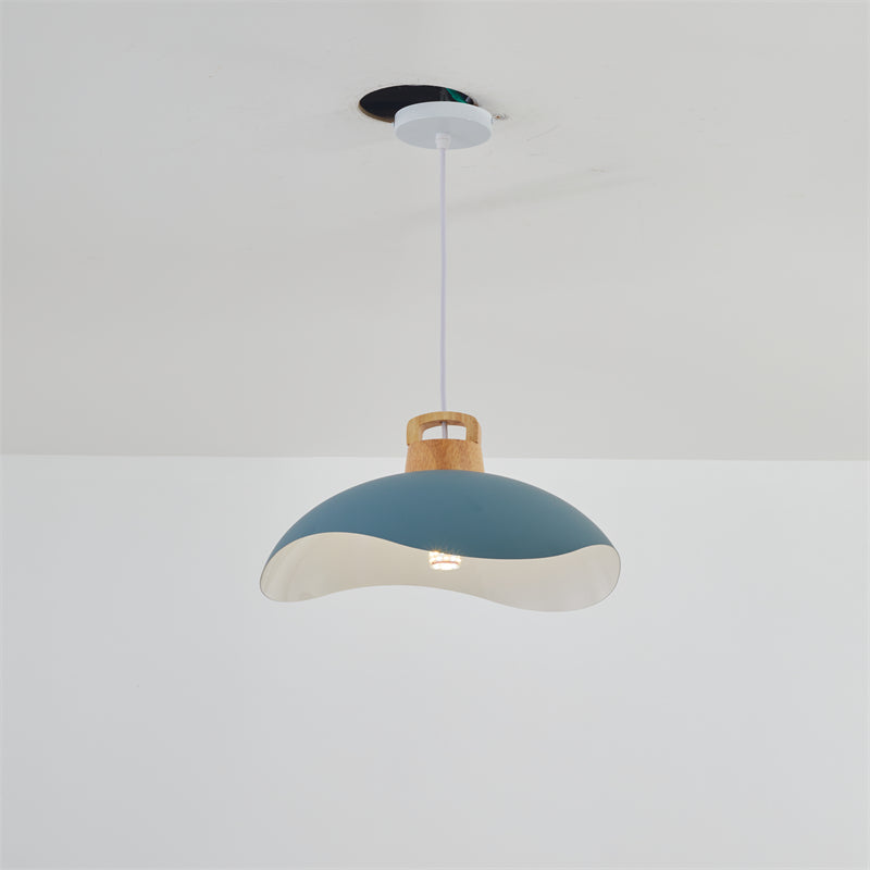 Valentina Design LED Pendelleuchte Schwarz Schlafzimmer/Esszimmer Metall