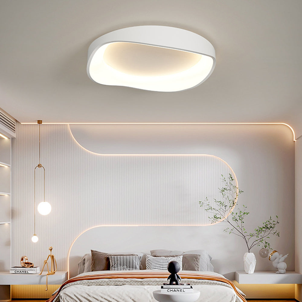 Arisha Modern LED Deckenleuchte Weiß Wohnzimmer