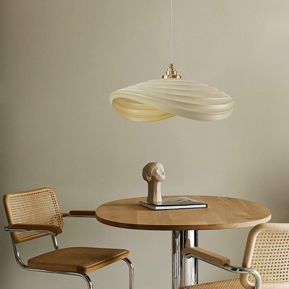 Ritta Minimalistische LED Pendelleuchte Weiß Wohnzimmer/Esszimmer