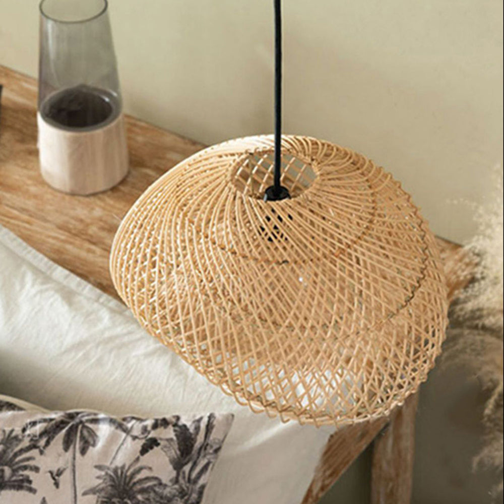 Muto Pendelleuchte, Rattan, Durchmesser 50/60/80cm
