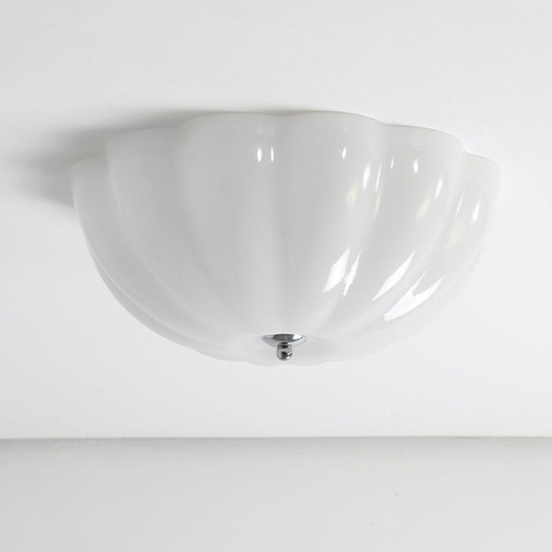 Arisha Modern Design LED Deckenleuchte Weiß Glas Ess Schlafzimmer-Letslighting