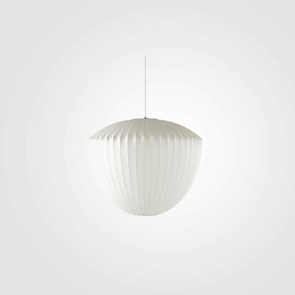 Ritta Modern LED Pendelleuchte Weiß Wohnzimmer/Esstisch Metall&Stoff-Letslighting