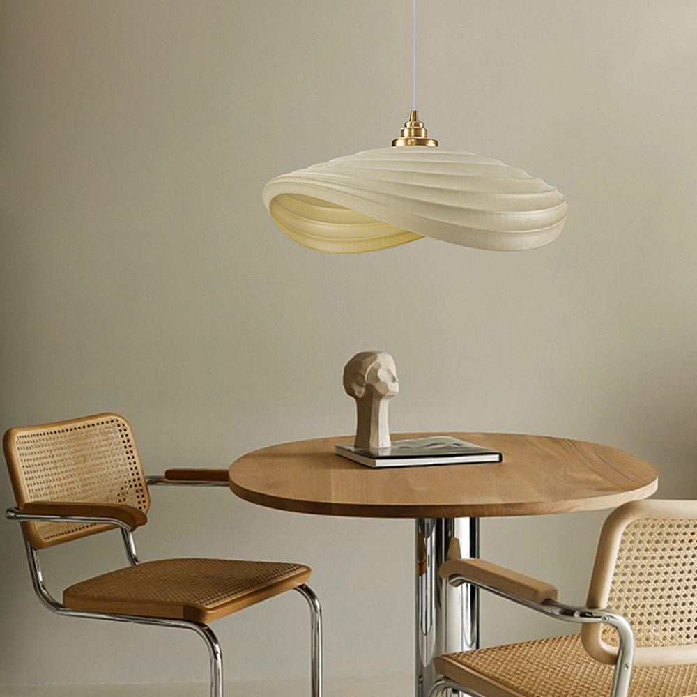 Ritta Minimalistische LED Pendelleuchte Weiß Wohnzimmer/Esszimmer