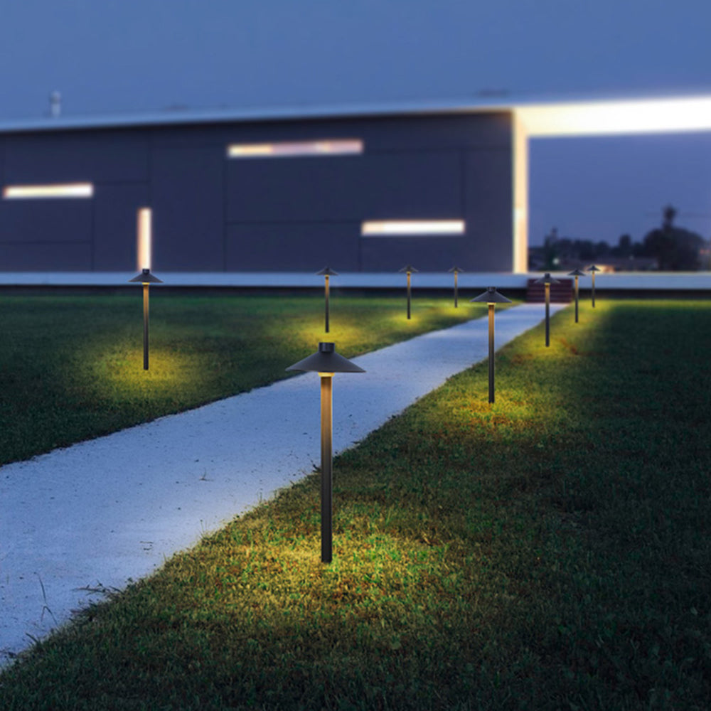 Arisha Modern Design LED Außenleuchte Solar Schwarz Garten Metall