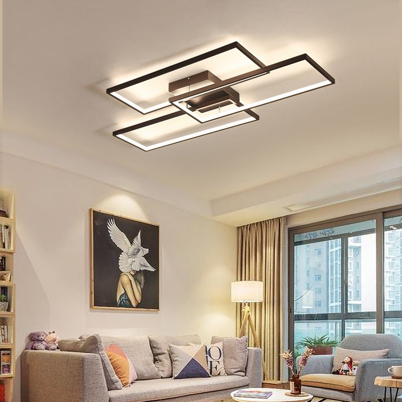 Arisha Quadrat Deckenleuchte   Minimalistische  Wohnzimmer Esszimmer