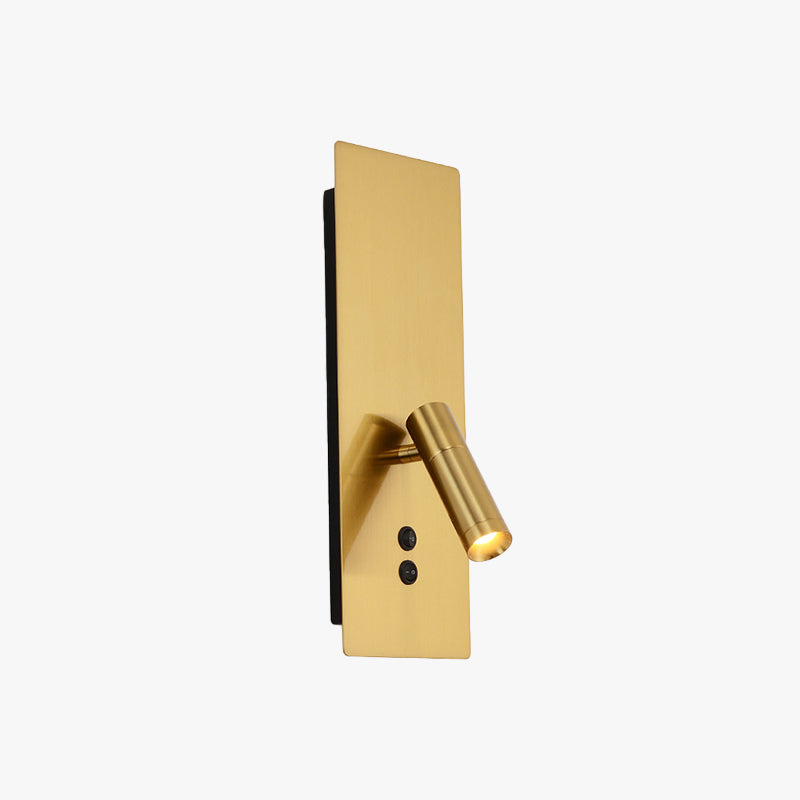 Ray Modern LED Wandleuchte Strahler Schwarz/Gold/Weiß Wohn/Schlafzimmer Treppenhaus Flur InnenMetall&Acryl