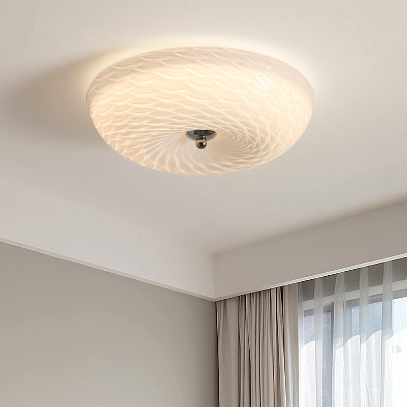 Valentina Design Deckenleuchte Metall Glas Weiß Schlaf Wohnzimmer