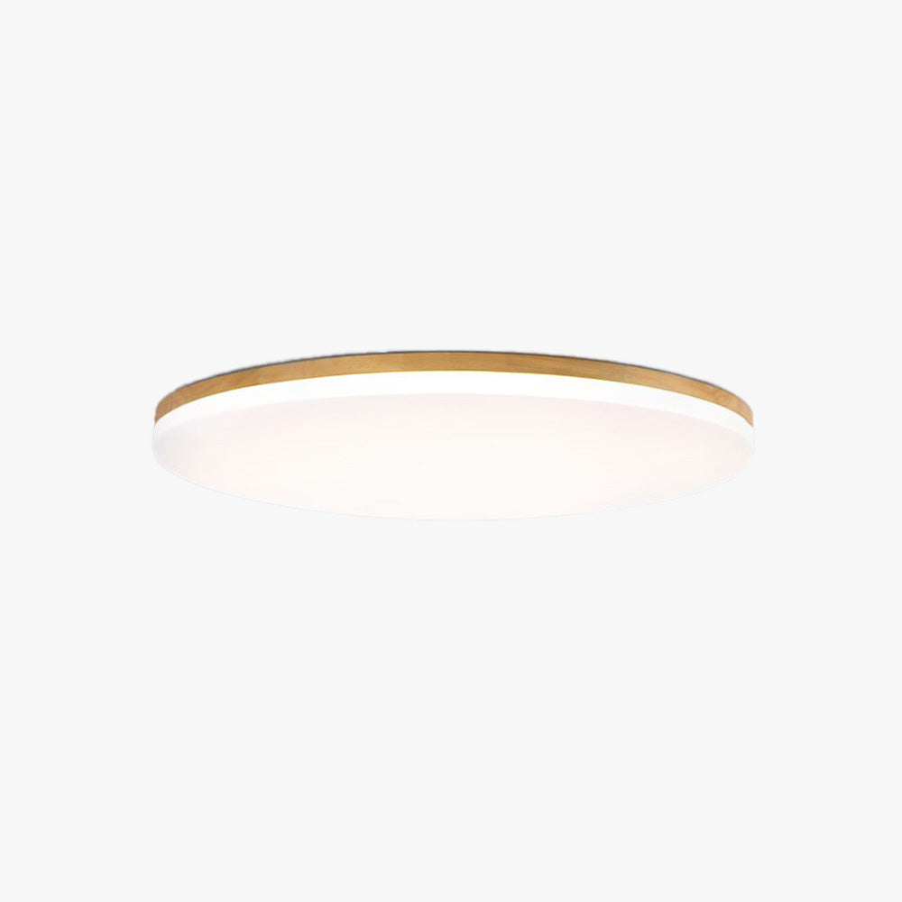 Muto  Deckenleuchte  Holz Schale, Weiß, Modern LEDWohnzimmer/Schlafzimmer