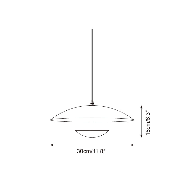 Pylos Pendelleuchte Modern Minimalistisch Kuppel-Letslighting