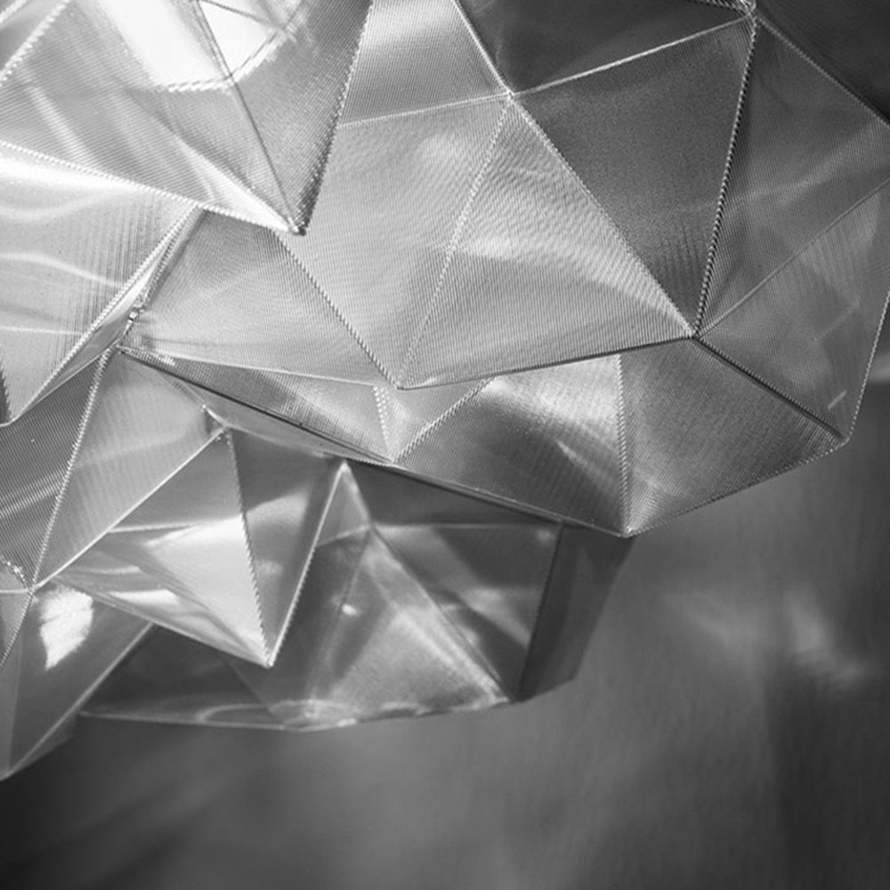 Arisha Modern Pendelleuchte Geometrisch Schlafzimm, 5 Farben, Metall Acryl
