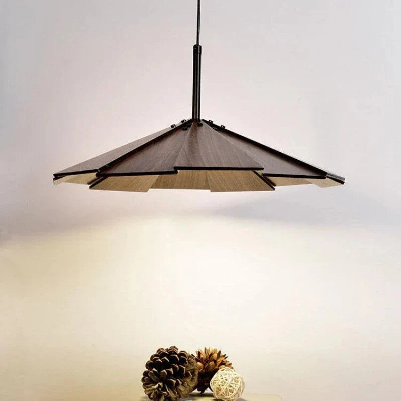 Ritta Vintage LED Pendelleuchte Walnussholz Schlafzimmer/Bar/Teezimmer-Letslighting