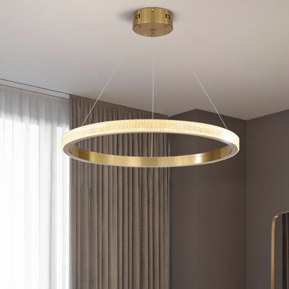 Kristy Modern LED Pendelleuchte Metall Acryl Wohnzimmer Esszimmer