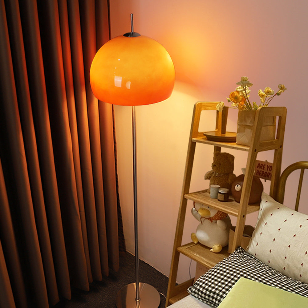 Mira  Sunset Design Stehlampe Gelb Wohnzimmer/Kinderzimmer Glas