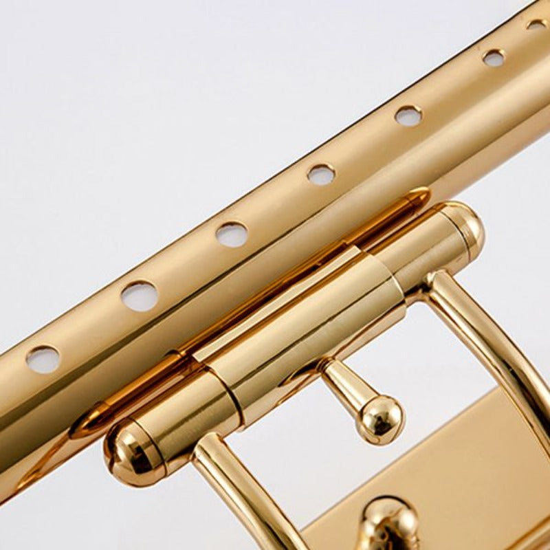 Arisha Modern Linear LED Wandleuchte Gold Badezimmer/Küche Metall Acryl