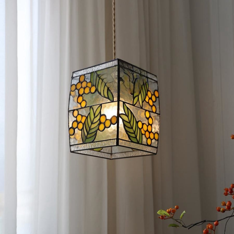 Arisha Jahrgang Pendelleuchte Glas Wohnzimmer Schlafzimmer Esszimmer