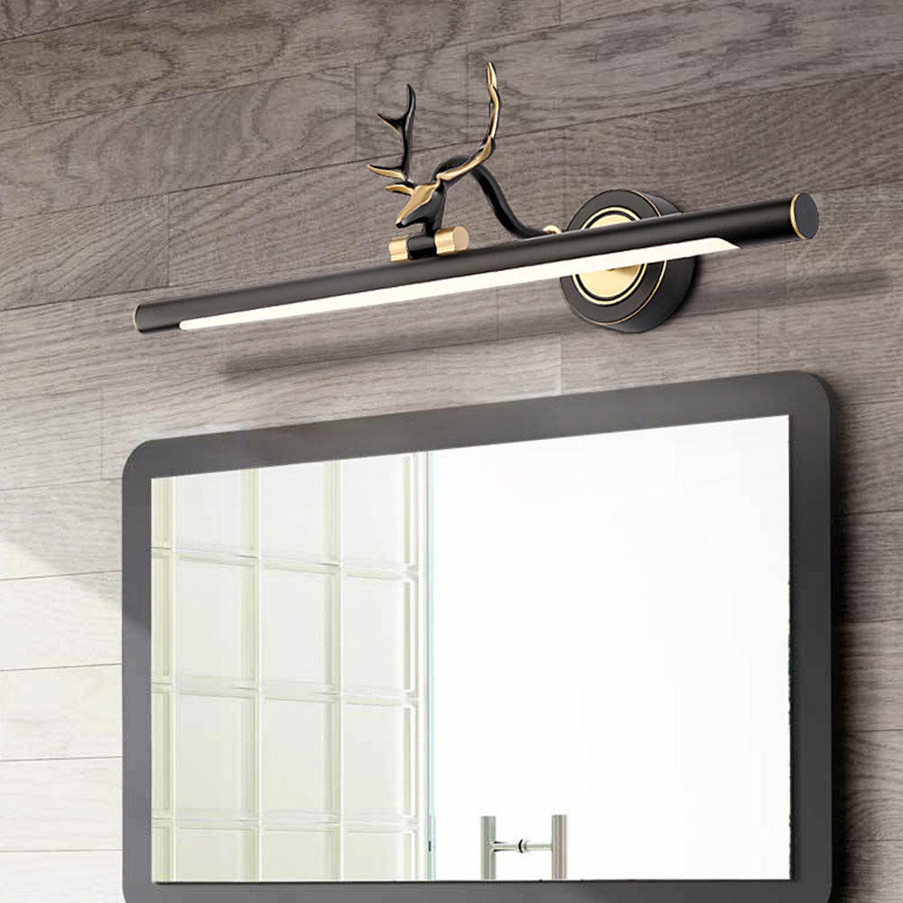 Arisha Dekorative Wandleuchte, Schwarz/Gold, Metall/Acryl, Schlafzimmer