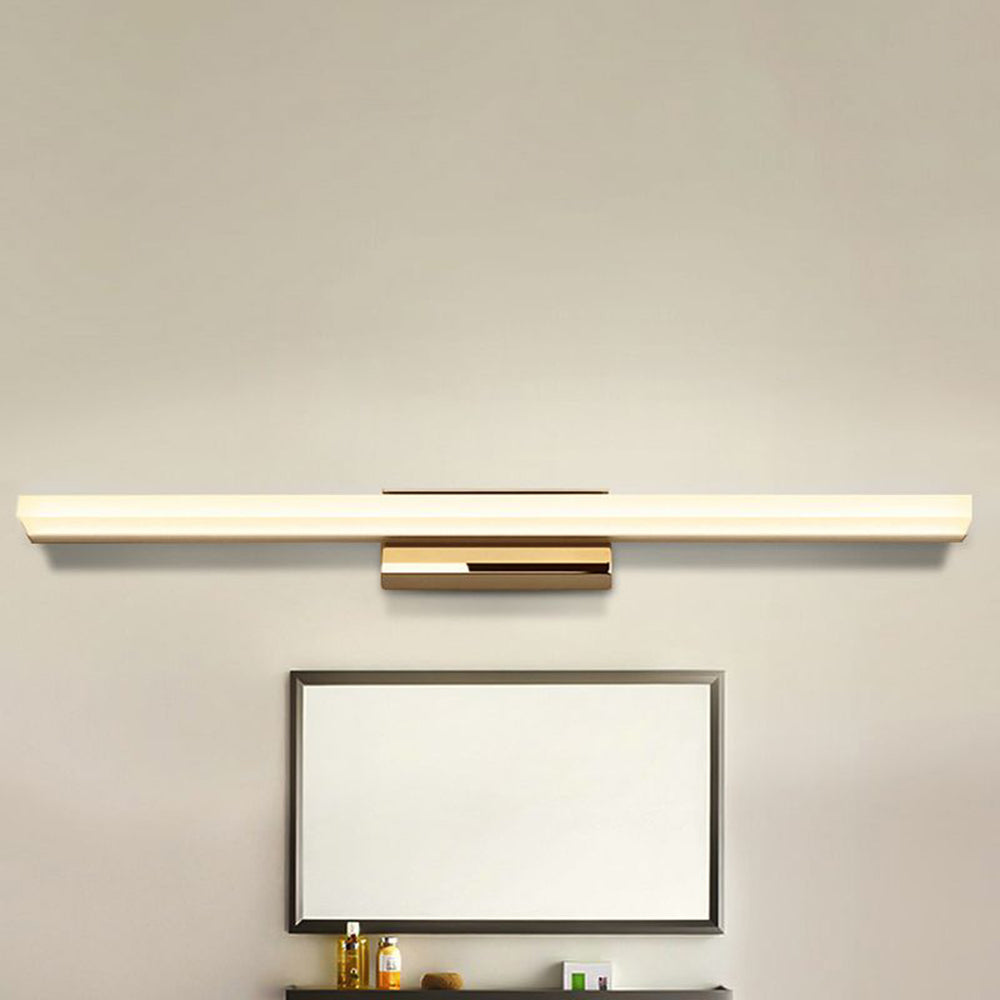 Arisha  Wandleuchte Innen  Spiegelfront  Linear Schwar Badezimmer
