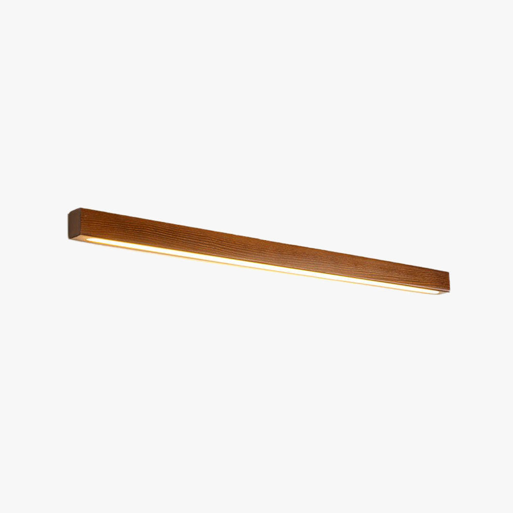 Zenx Wandleuchte Linear Holz