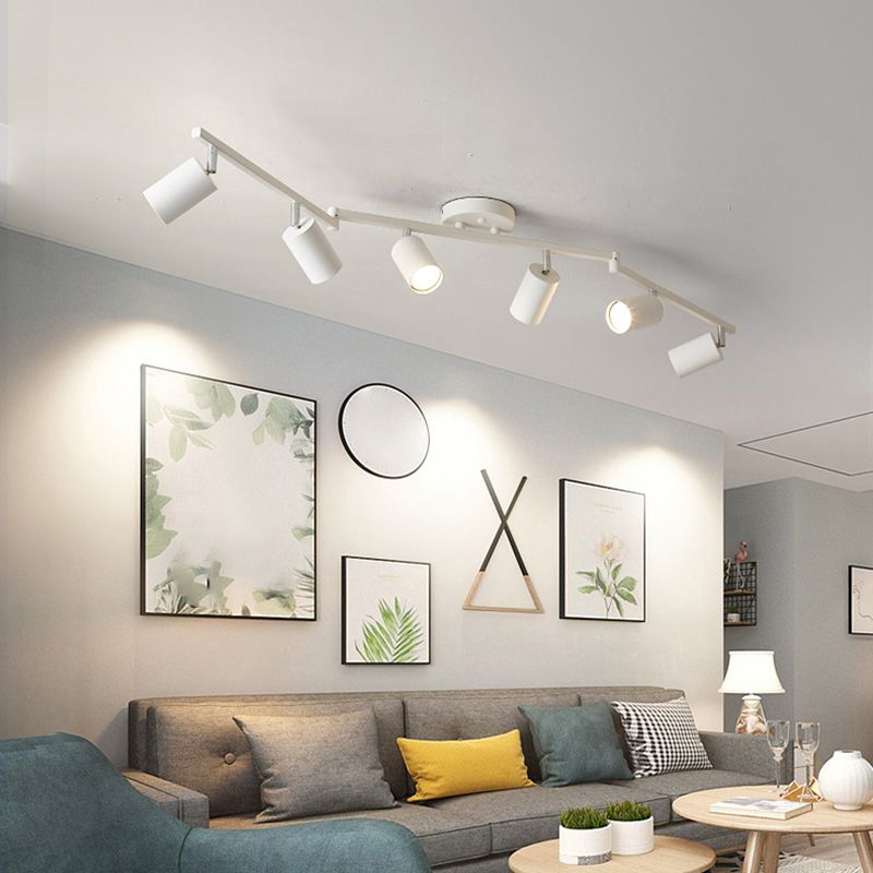 Arisha Zylinder Deckenstrahler, 2 Farben, 3/4/5/6-flammig