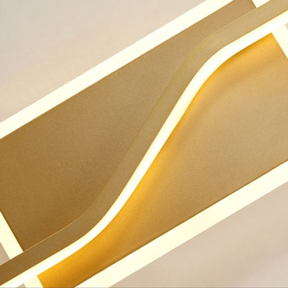Arisha Minimalistische LED Wandleuchte Gold Schlafzimmer/Esszimmer/Badezimmer