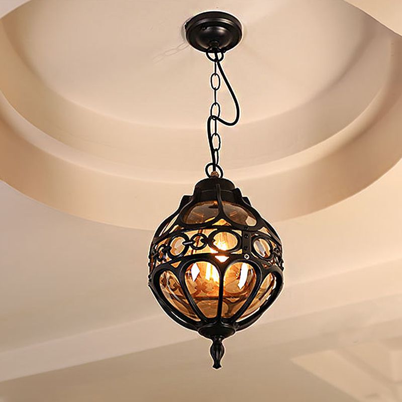 Epoch Vintage Pendelleuchte, Schwarz/Bronze