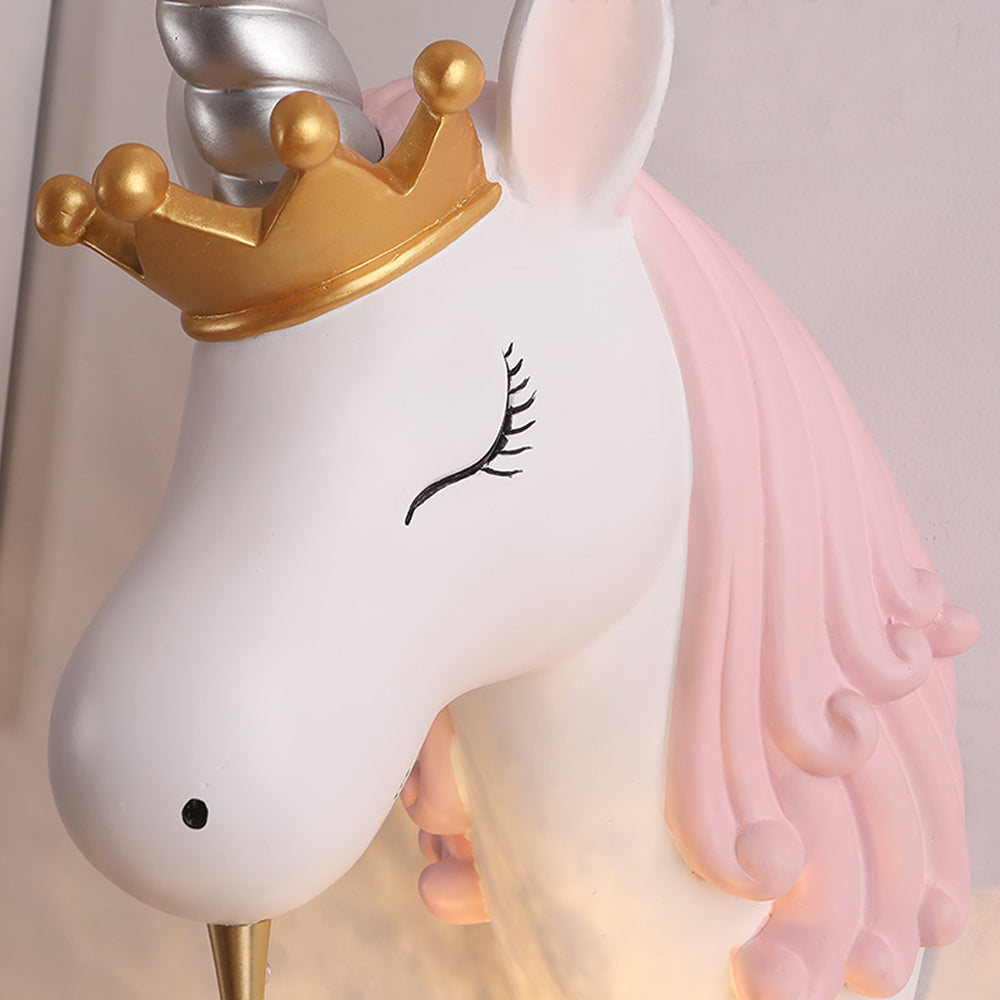 Aria Wandlecuhte Einhorn Rosa & Blau Kinderzimmer