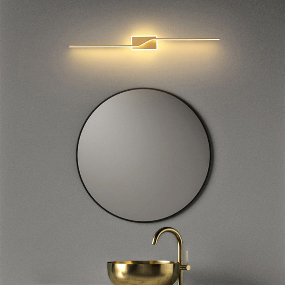 Arisha Minimalistische LED Wandleuchte Gold Schlafzimmer/Esszimmer/Badezimmer
