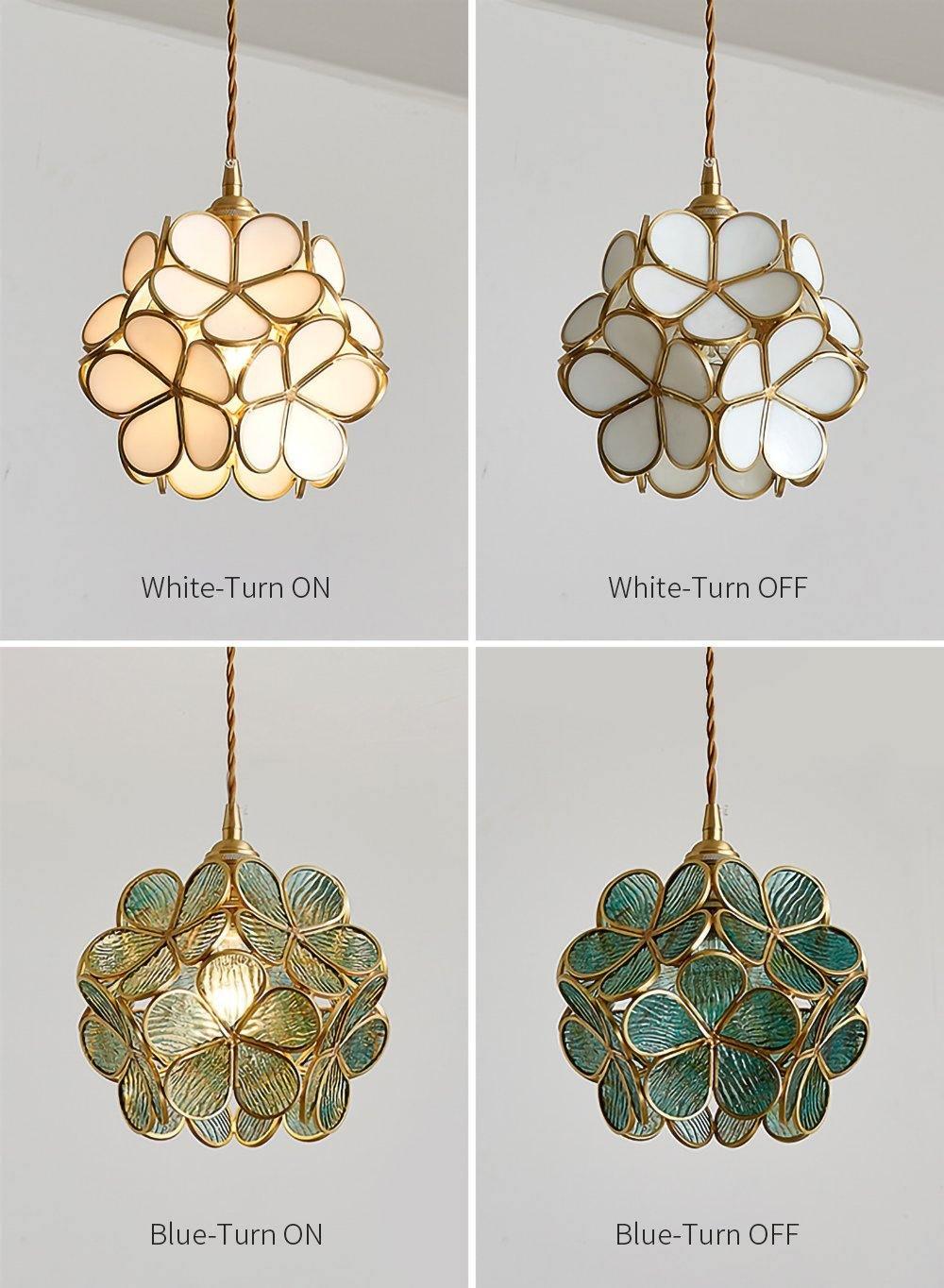 Glass Petal Pendant Light - Blowlighting