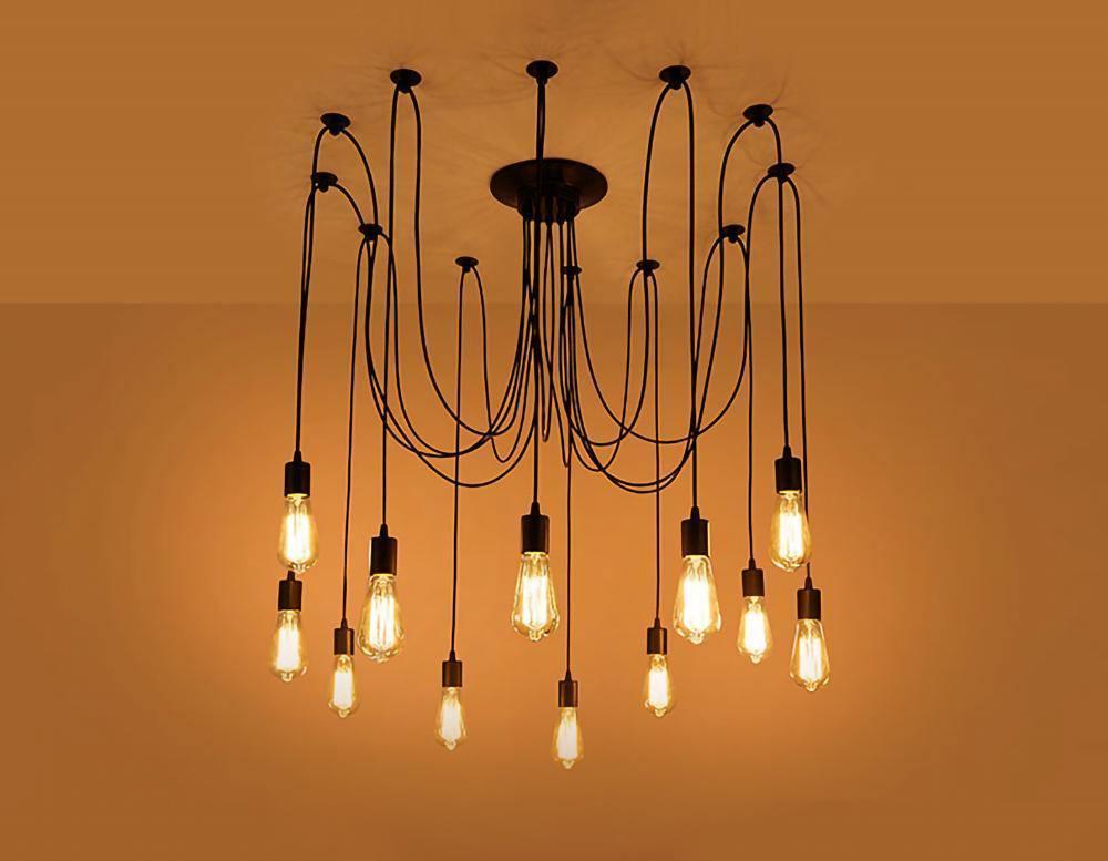 Lustra Kronleuchter Spinne Kabel Industrie-Letslighting